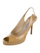 Jimmy Choo Patent Leather Slingback Pumps