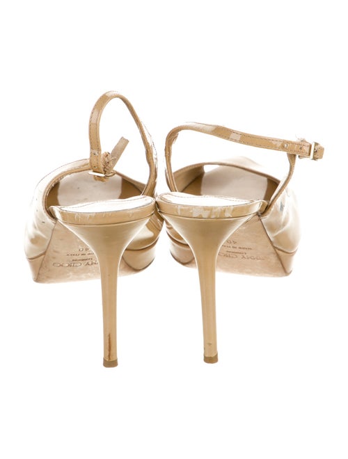 Jimmy Choo Patent Leather Slingback Pumps
