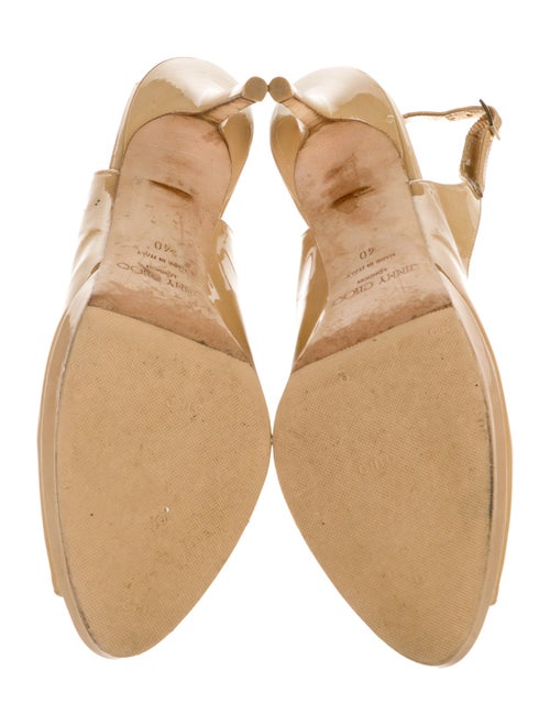 Jimmy Choo Patent Leather Slingback Pumps