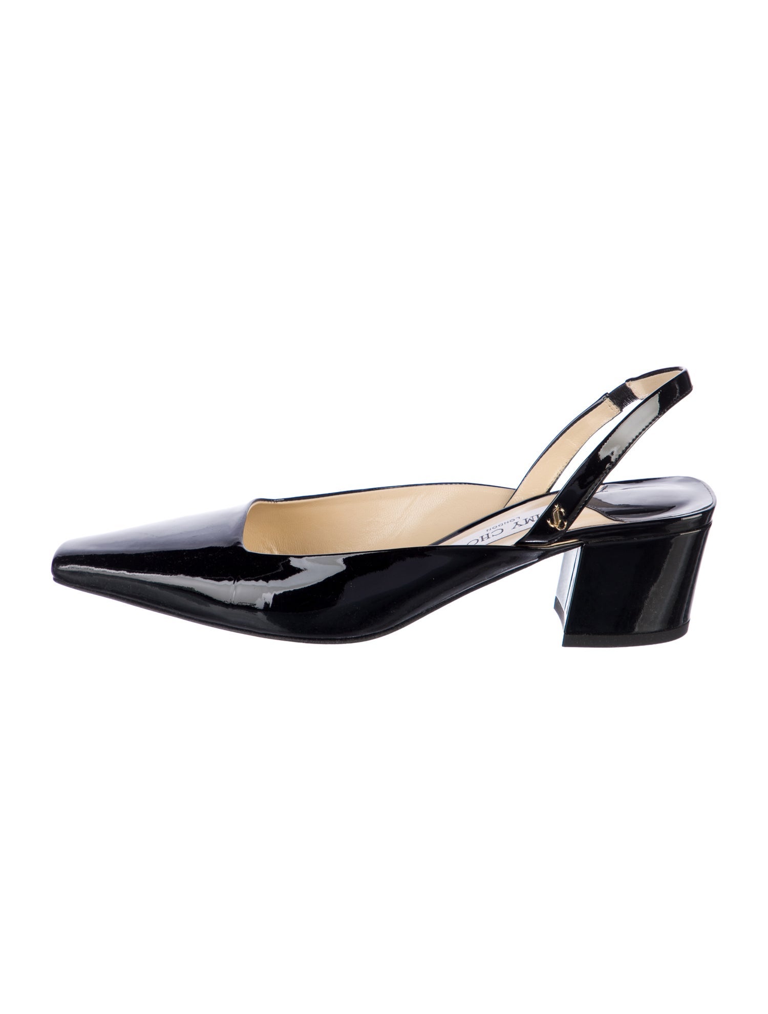 Jimmy Choo Patent Leather Slingback Pumps