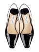 Jimmy Choo Patent Leather Slingback Pumps