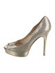 Jimmy Choo Glitter Pumps