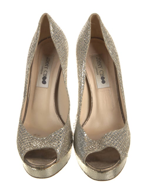 Jimmy Choo Glitter Pumps