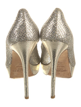 Jimmy Choo Glitter Pumps