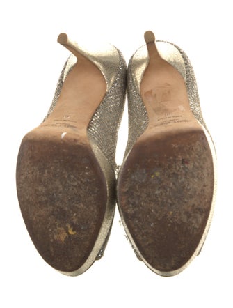 Jimmy Choo Glitter Pumps
