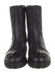 Jimmy Choo Leather Combat Boots