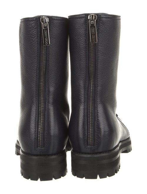 Jimmy Choo Leather Combat Boots