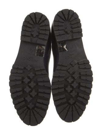 Jimmy Choo Leather Combat Boots