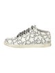 Jimmy Choo Leather Printed Sneakers