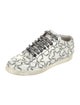 Jimmy Choo Leather Printed Sneakers