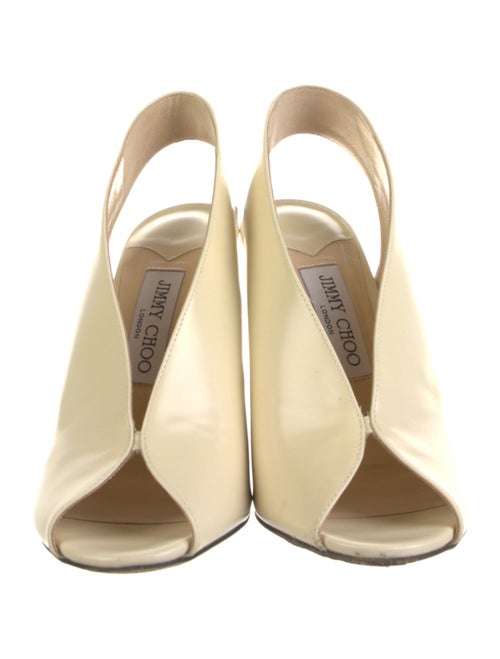 Jimmy Choo Leather Slingback Pumps