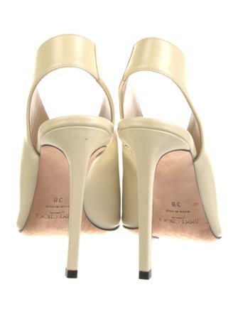 Jimmy Choo Leather Slingback Pumps