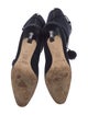 Jimmy Choo Suede Pom-Pom Embellishments Sock Boots