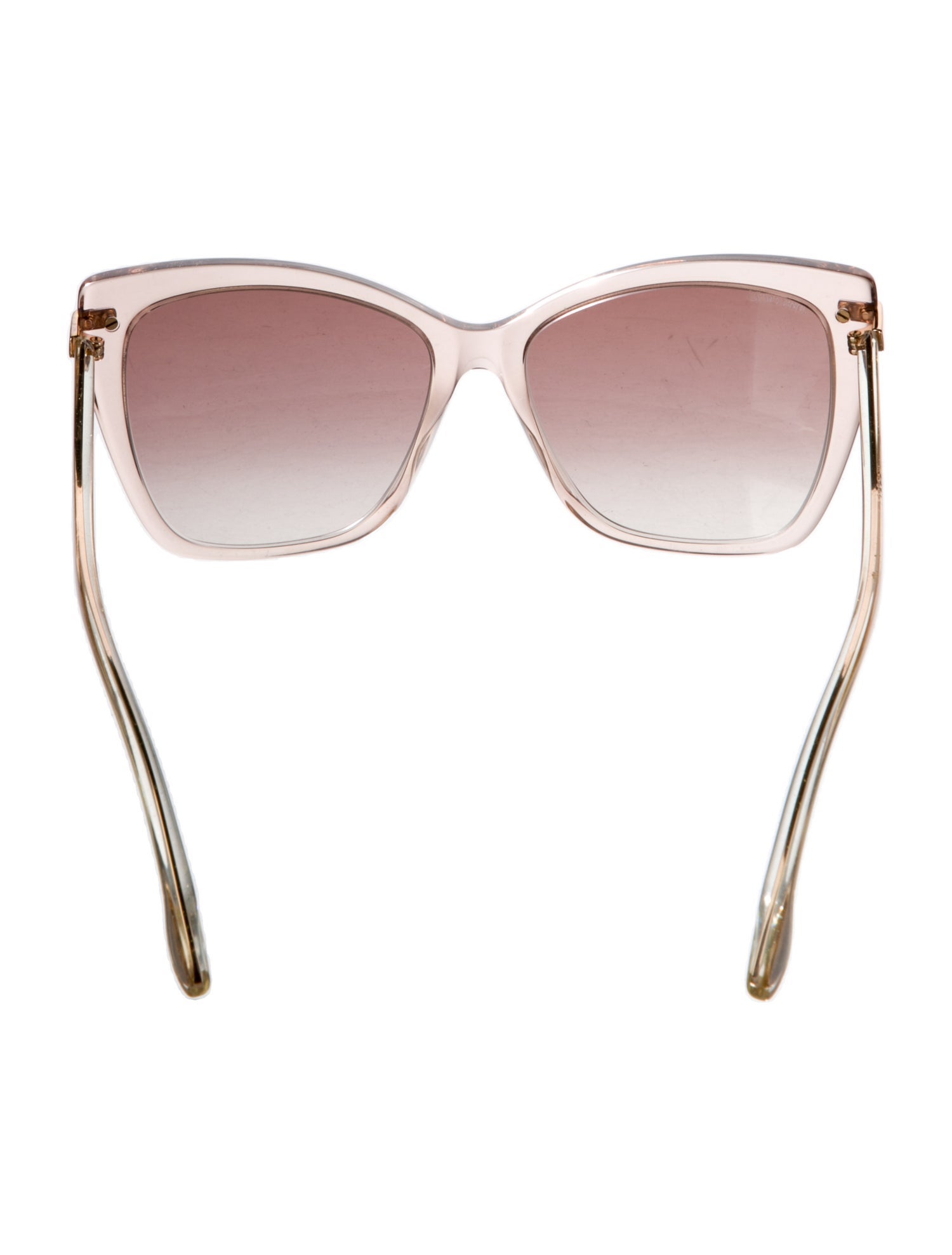 Jimmy Choo Square Gradient Sunglasses