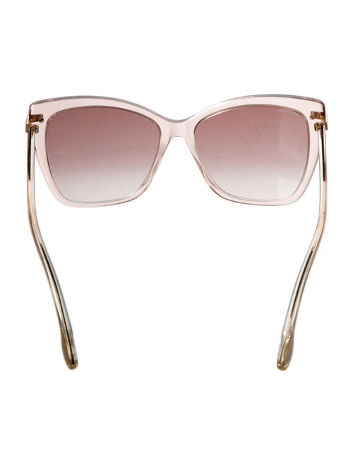 Jimmy Choo Square Gradient Sunglasses