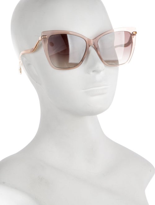Jimmy Choo Square Gradient Sunglasses