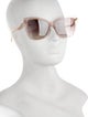 Jimmy Choo Square Gradient Sunglasses