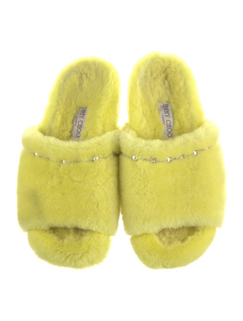 Jimmy Choo Fur Slides