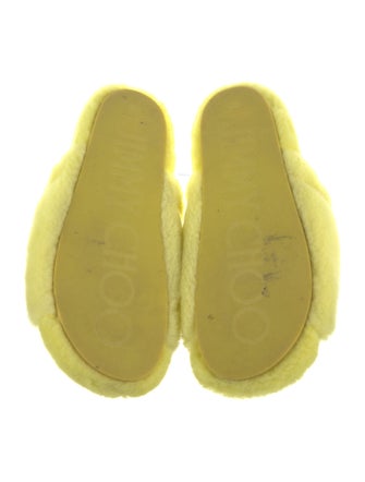 Jimmy Choo Fur Slides