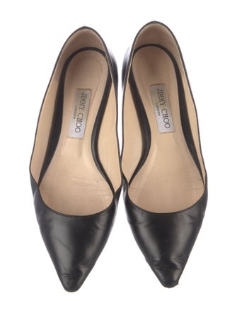 Jimmy Choo Leather Flats