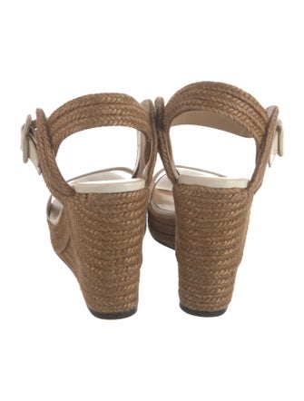 Jimmy Choo Leather Espadrilles