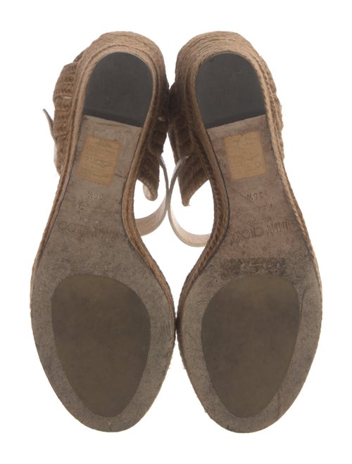 Jimmy Choo Leather Espadrilles