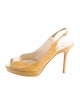 Jimmy Choo Patent Leather Slingback Sandals