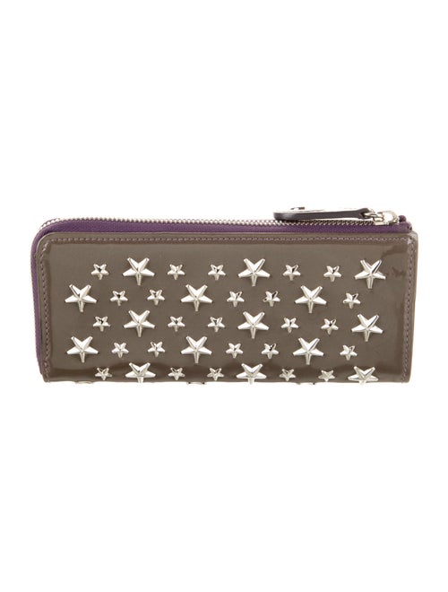 Jimmy Choo Patent Leather Printed Wallet