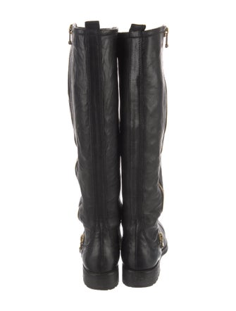 Jimmy Choo Leather Riding Boots