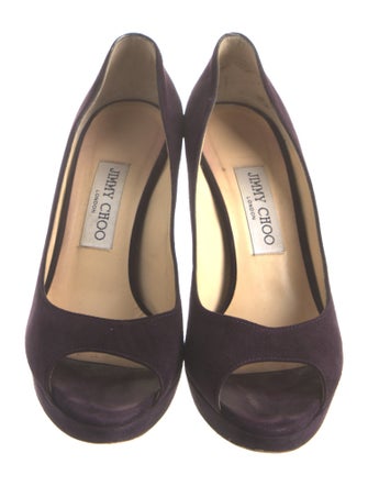 Jimmy Choo Suede Slingback Sandals