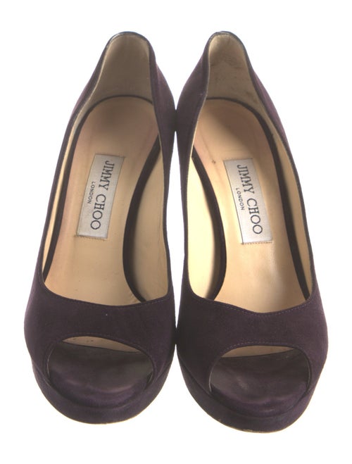 Jimmy Choo Suede Slingback Sandals