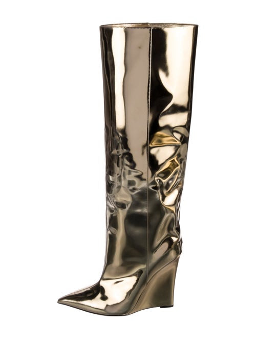Jimmy Choo Patent Leather Rain Boots