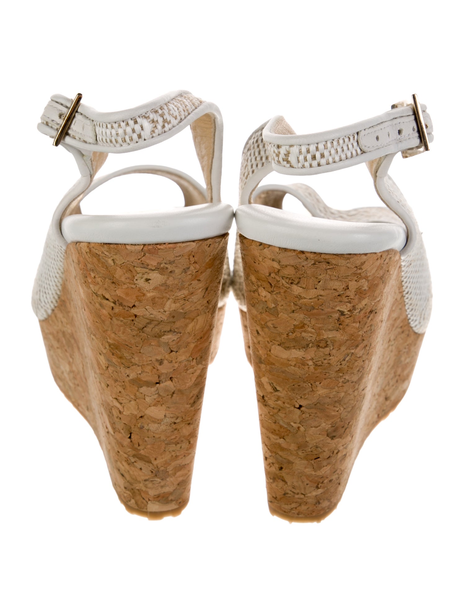 Jimmy Choo Leather Slingback Sandals