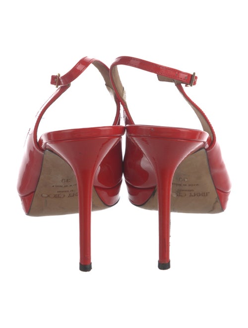Jimmy Choo Patent Leather Slingback Pumps