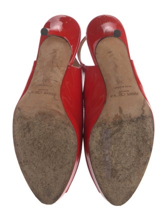 Jimmy Choo Patent Leather Slingback Pumps