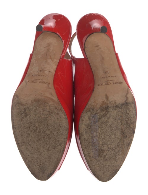 Jimmy Choo Patent Leather Slingback Pumps