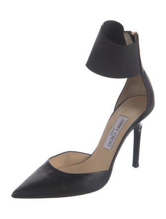 Jimmy Choo Leather D'Orsay Pumps
