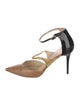 Jimmy Choo Leather D'Orsay Pumps