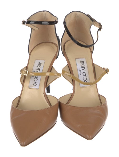Jimmy Choo Leather D'Orsay Pumps