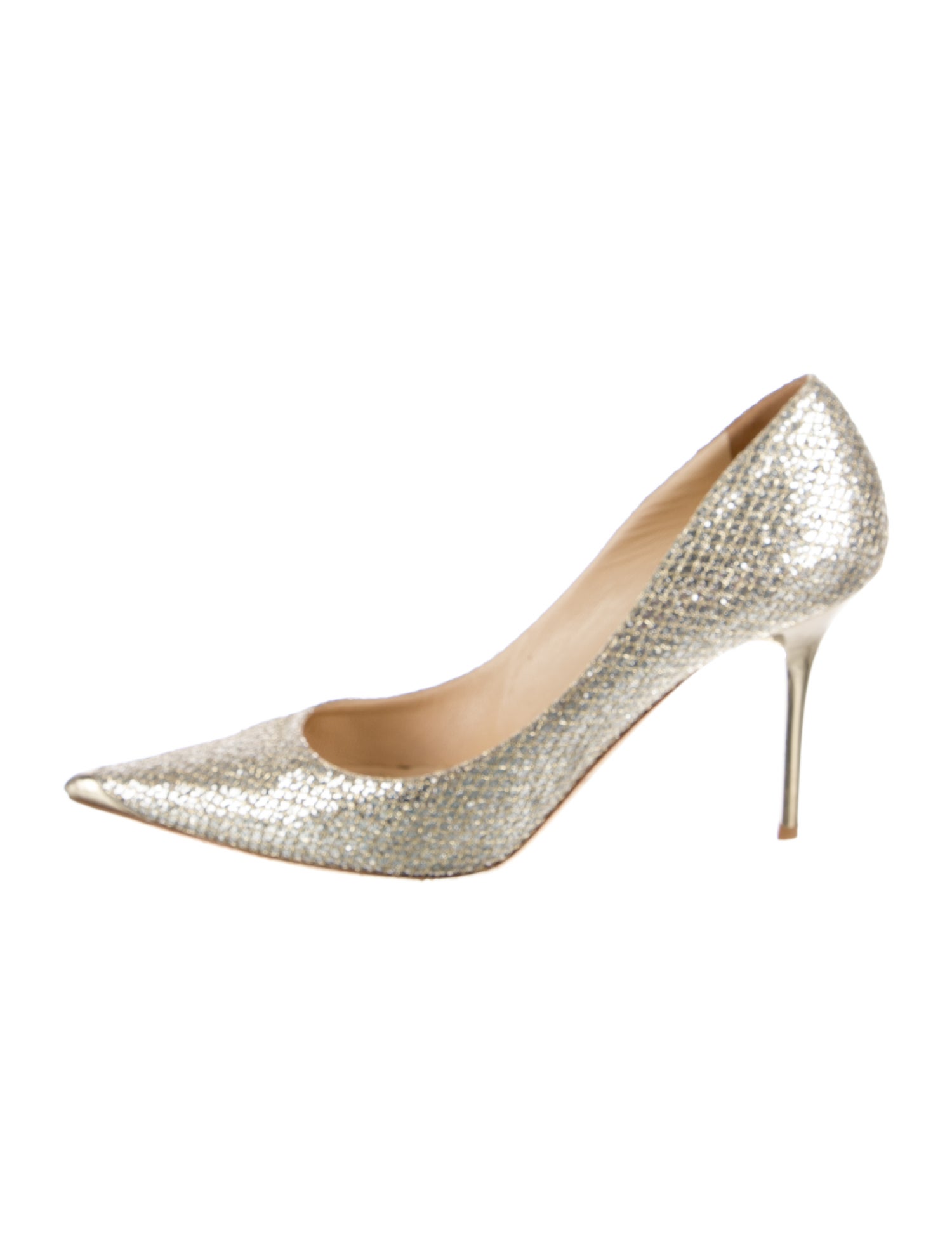 Jimmy Choo Glitter Pumps