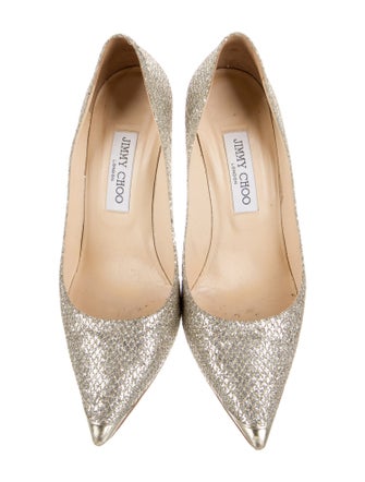 Jimmy Choo Glitter Pumps