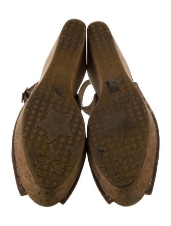 Jimmy Choo Suede Slingback Sandals