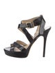 Jimmy Choo Patent Leather Sandals