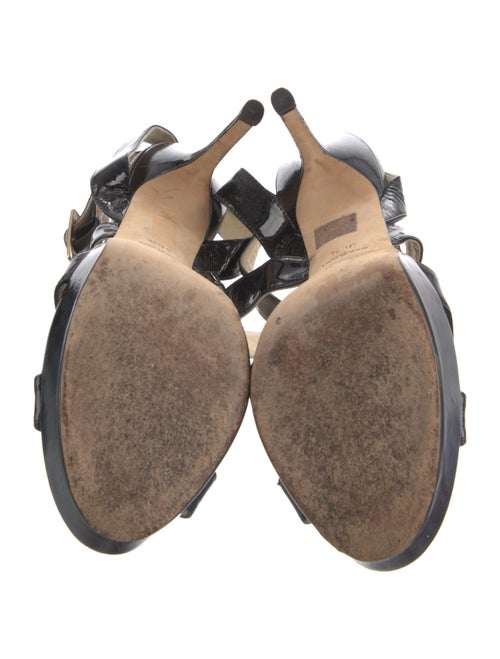 Jimmy Choo Patent Leather Sandals