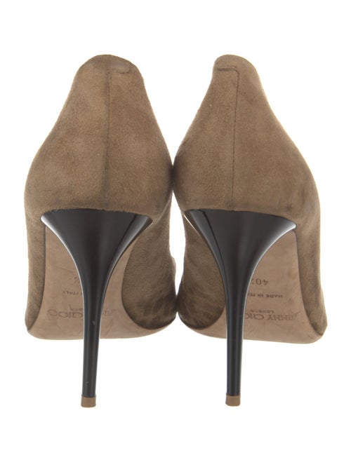 Jimmy Choo Suede Animal Print Pumps