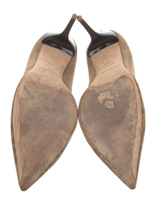 Jimmy Choo Suede Animal Print Pumps