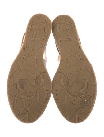 Jimmy Choo Leather Slingback Sandals