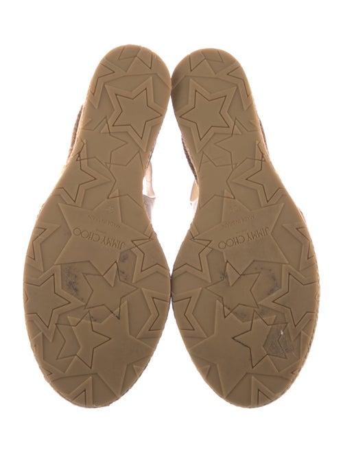 Jimmy Choo Leather Slingback Sandals