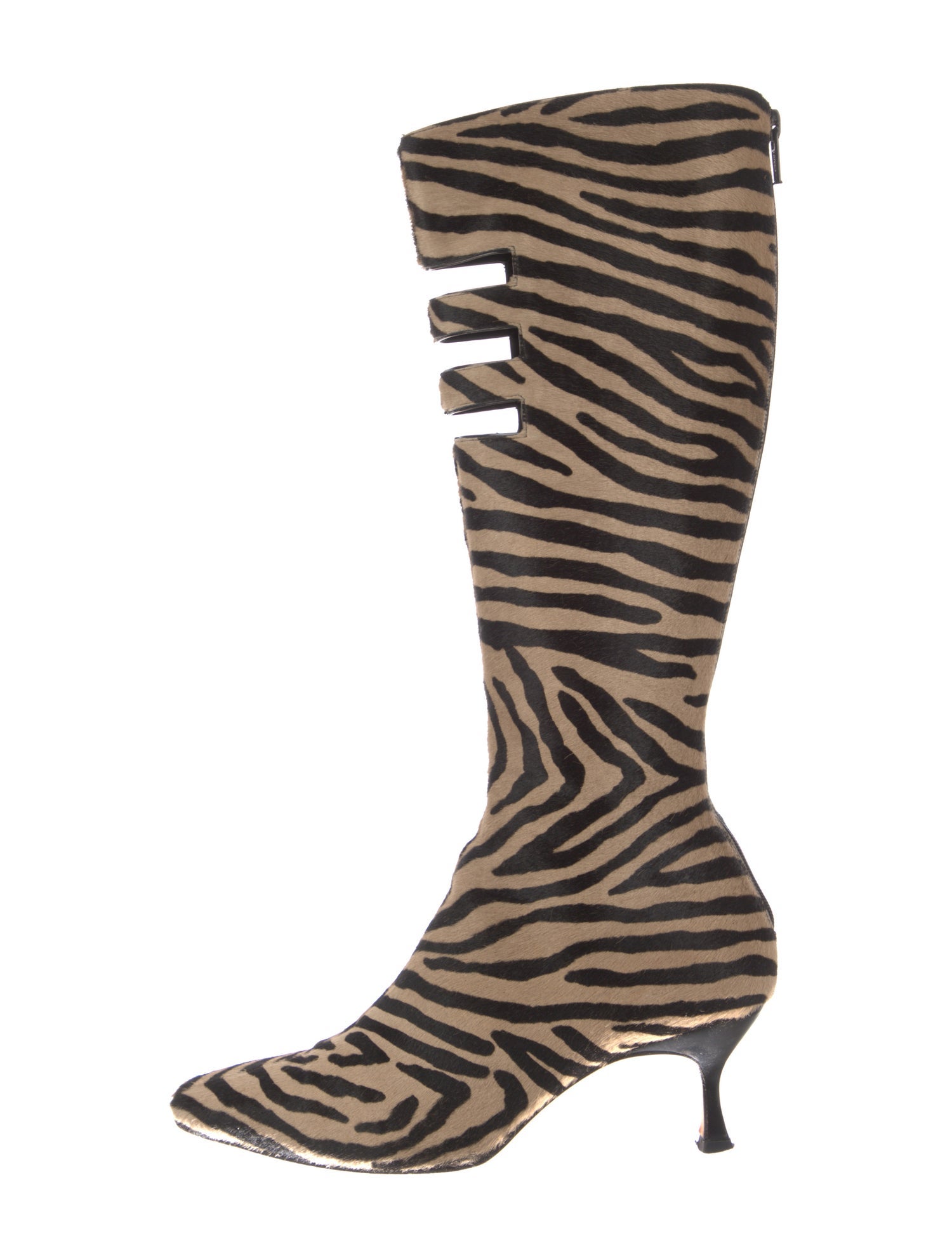 Jimmy Choo Ponyhair Animal Print Boots