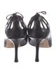 Jimmy Choo Leather Bow Accents Pumps